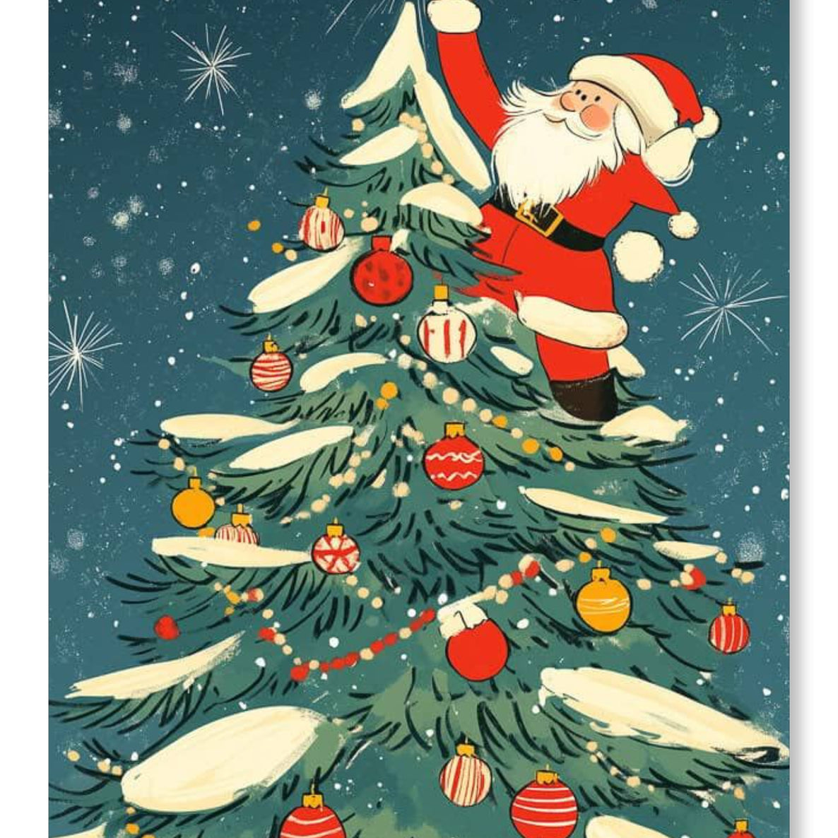 Decorating Christmas Tree