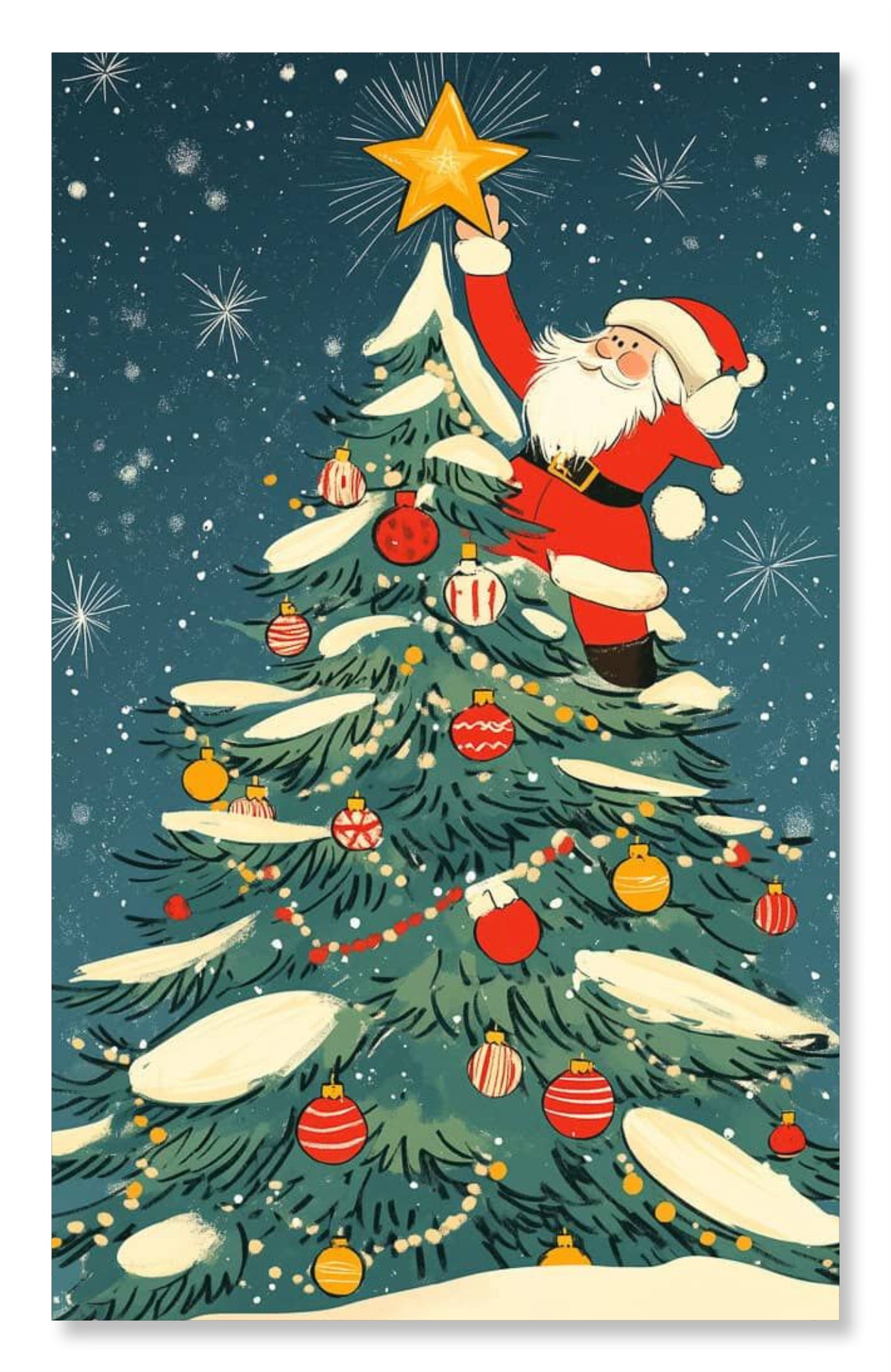 Decorating Christmas Tree