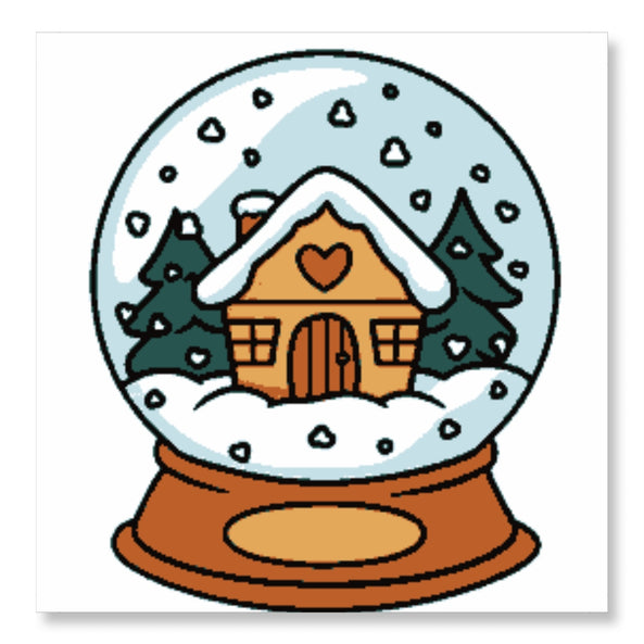 Snowball Globe - Christmas