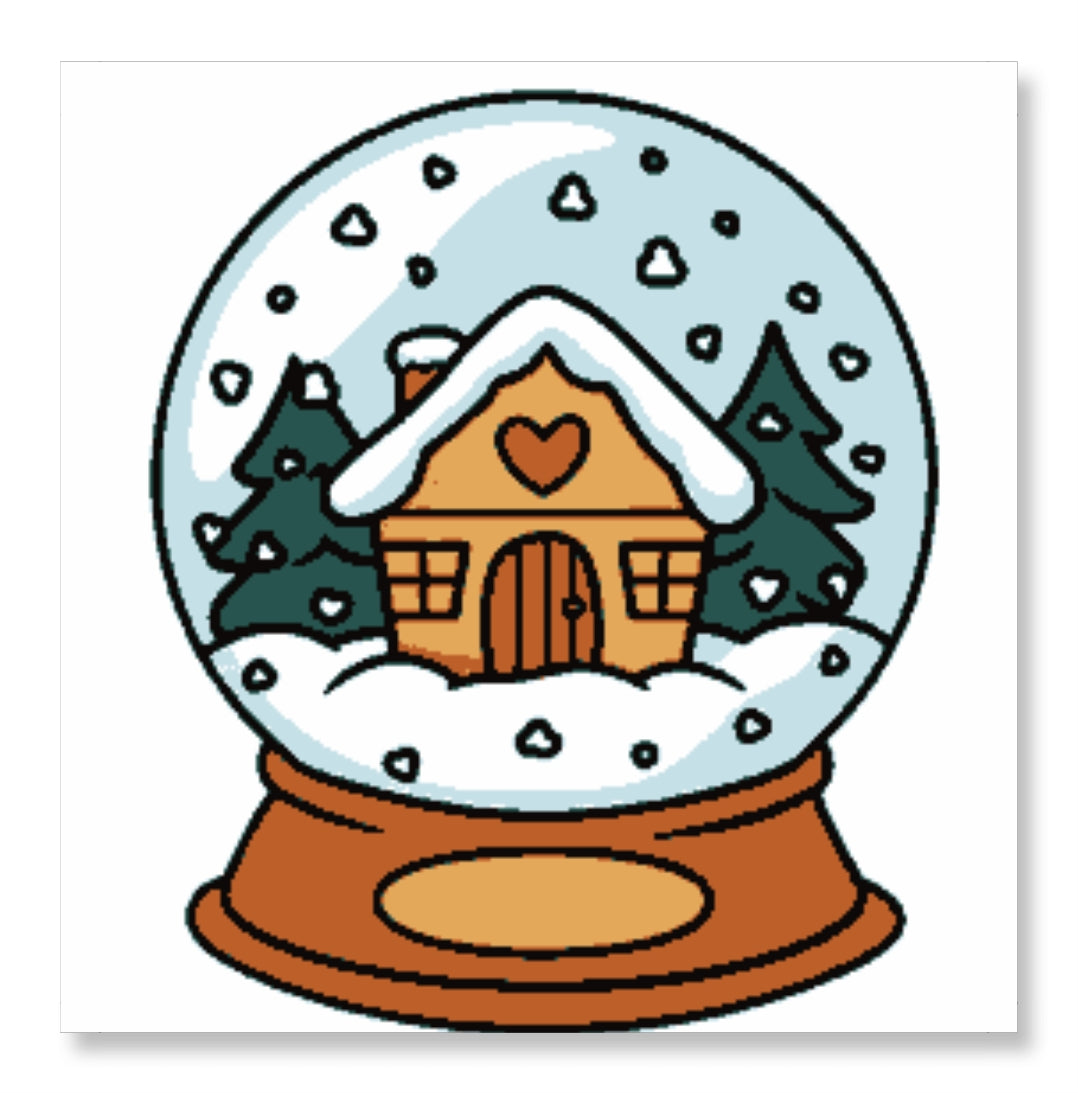 Snowball Globe - Christmas