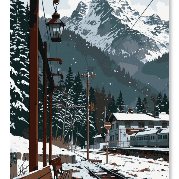 Snowy Alpine Stop - Winter Edition