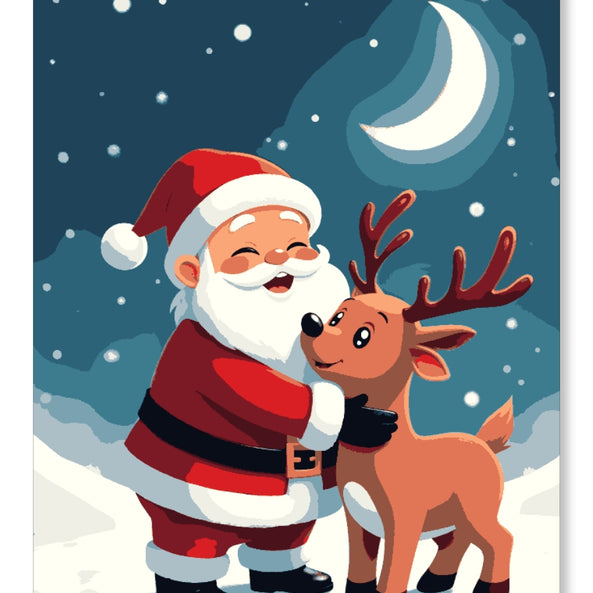 Santa Claus and Reindeer - Christmas Edition