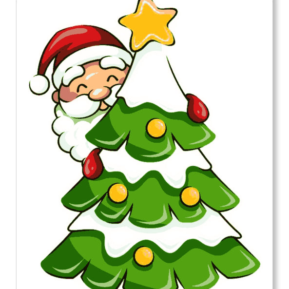 Santa's Peek-a-Boo - Christmas Edition