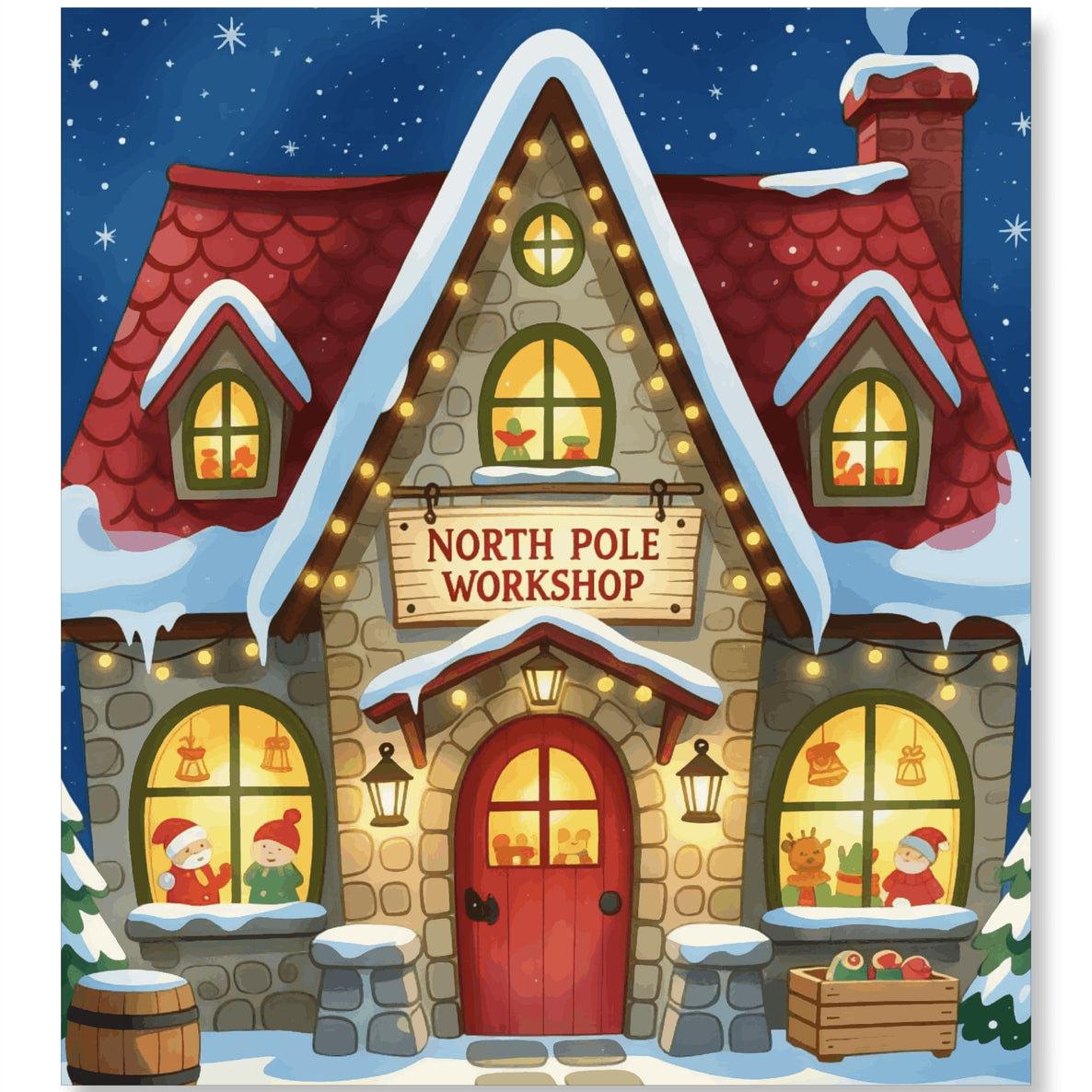 Santa's Christmas workshop