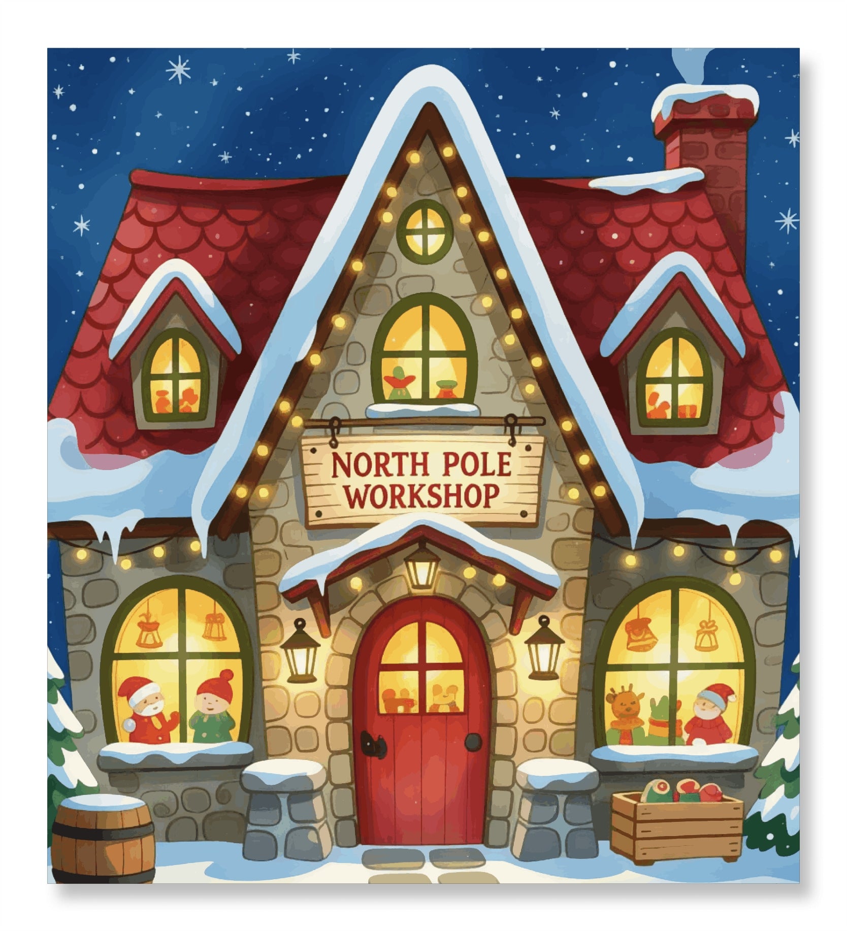 Santa's Christmas workshop