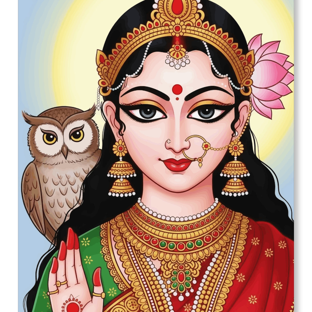 Goddess of discerment and Wealth - Lakshmi Maa