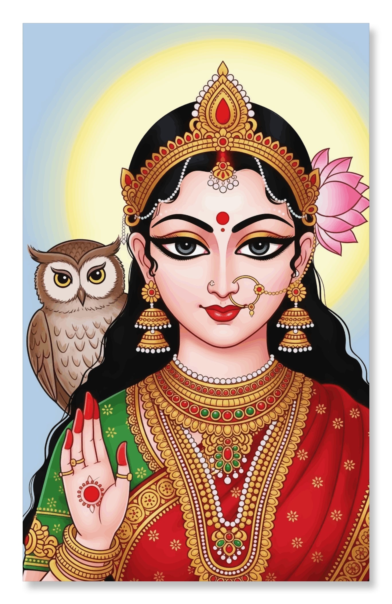 Goddess of discerment and Wealth - Lakshmi Maa