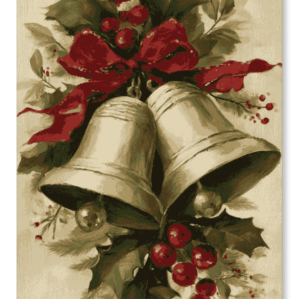 Christmas Holly and Ribbon