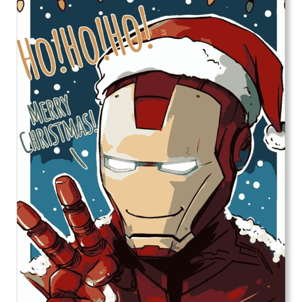 Merry Christmas from Iron Man