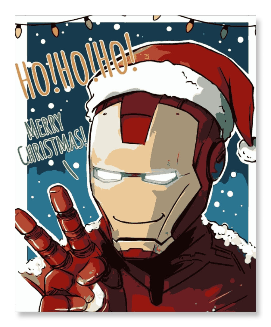 Merry Christmas from Iron Man