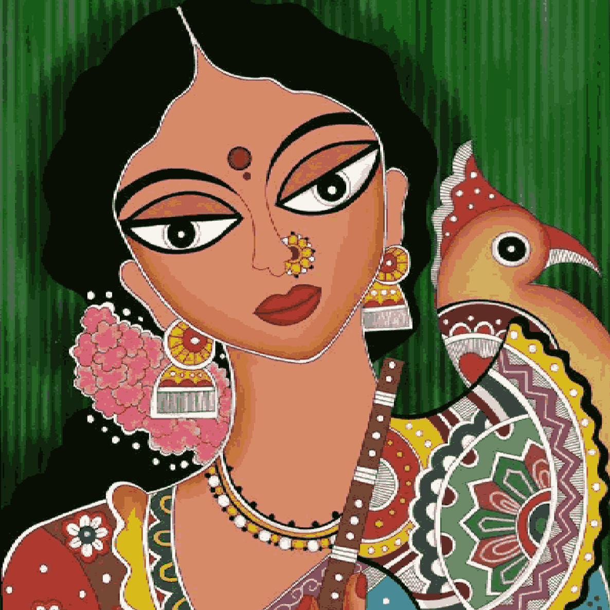 Madhubani Indian Art
