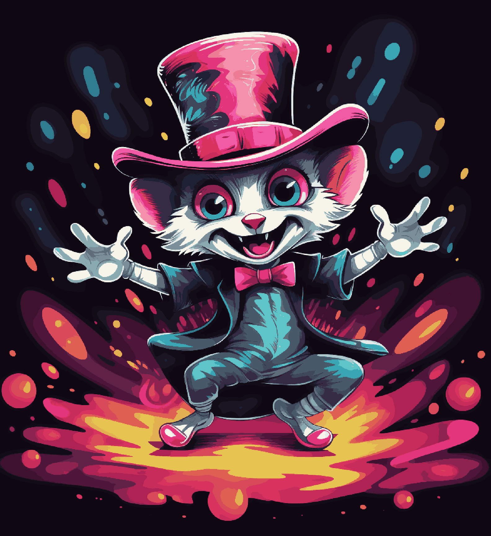 Magician Cat