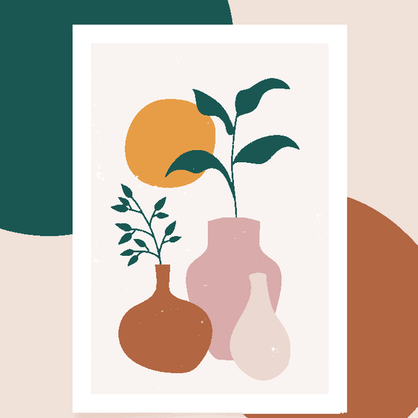 Miniature Abstract Vase