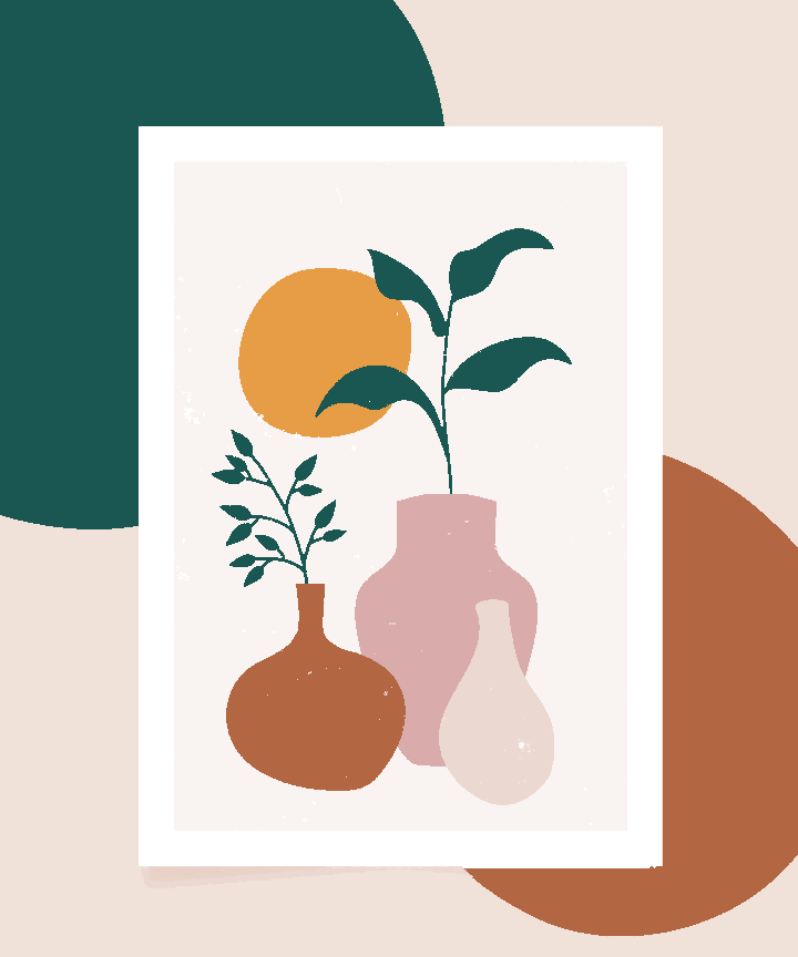 Miniature Abstract Vase