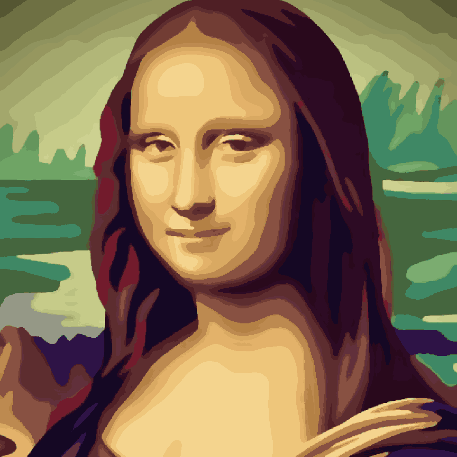 Monalisa by Leonardo da Vinci