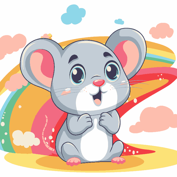 Mouse & Rainbow