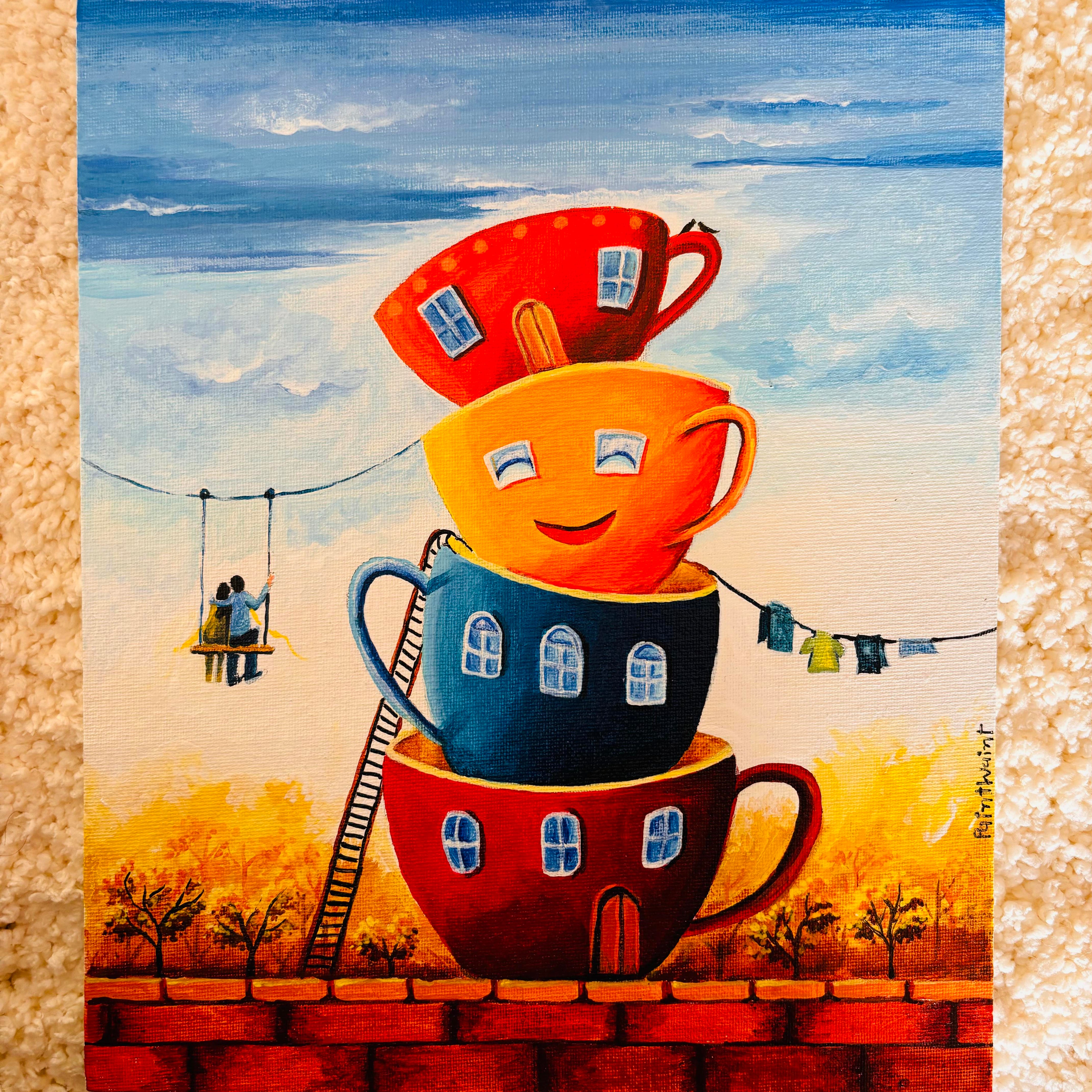 Mug Building Conceptual Living