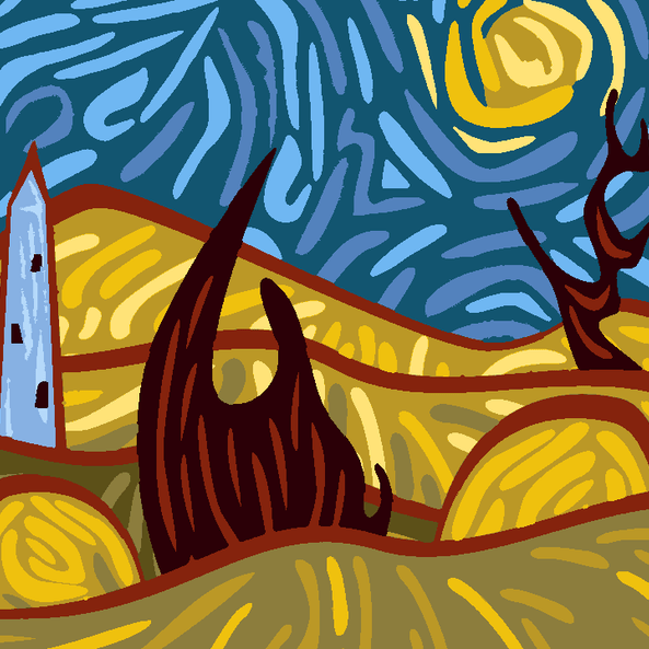 Nature Van Gogh Style