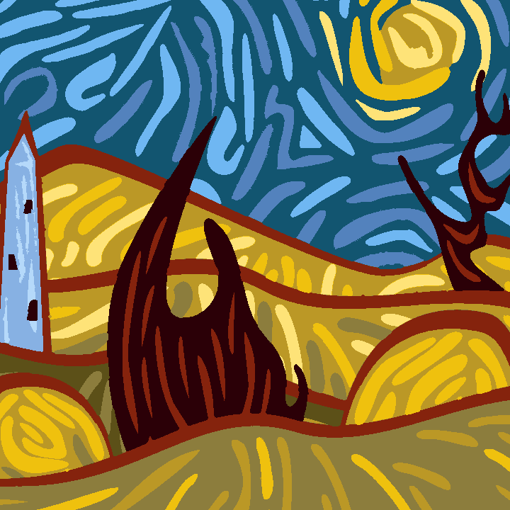 Nature Van Gogh Style