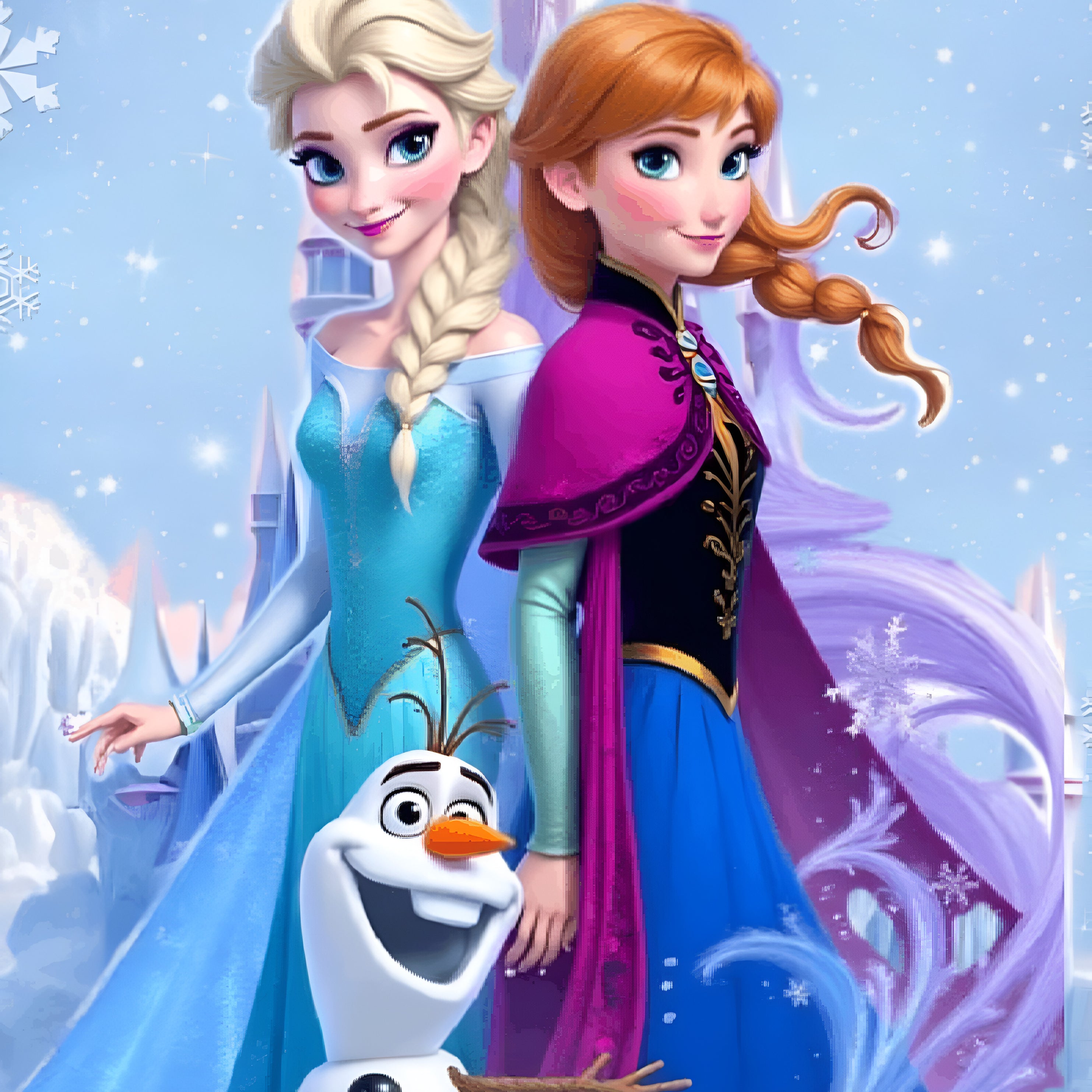 Elsa And Anna From Frozen