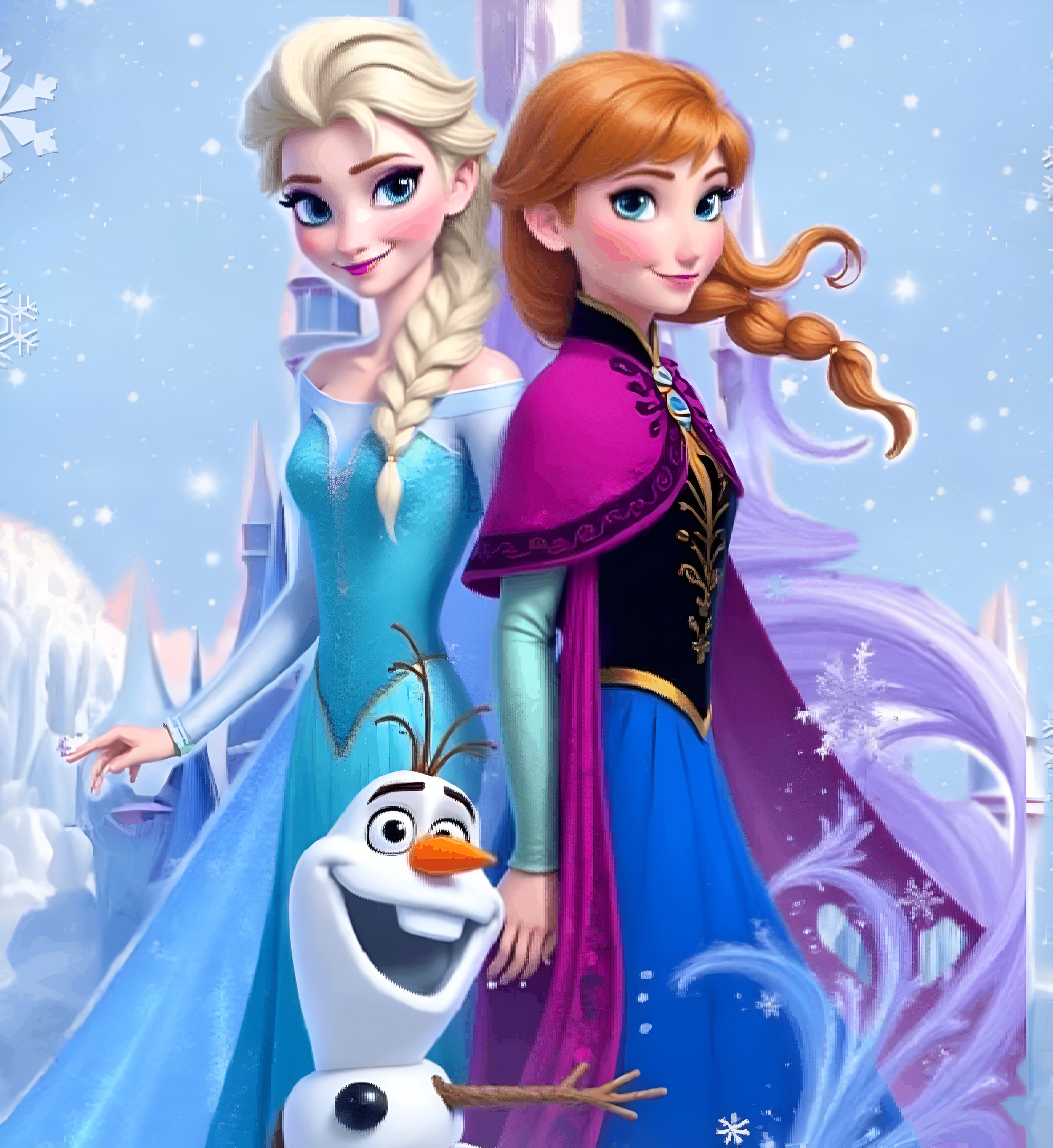 Elsa And Anna From Frozen
