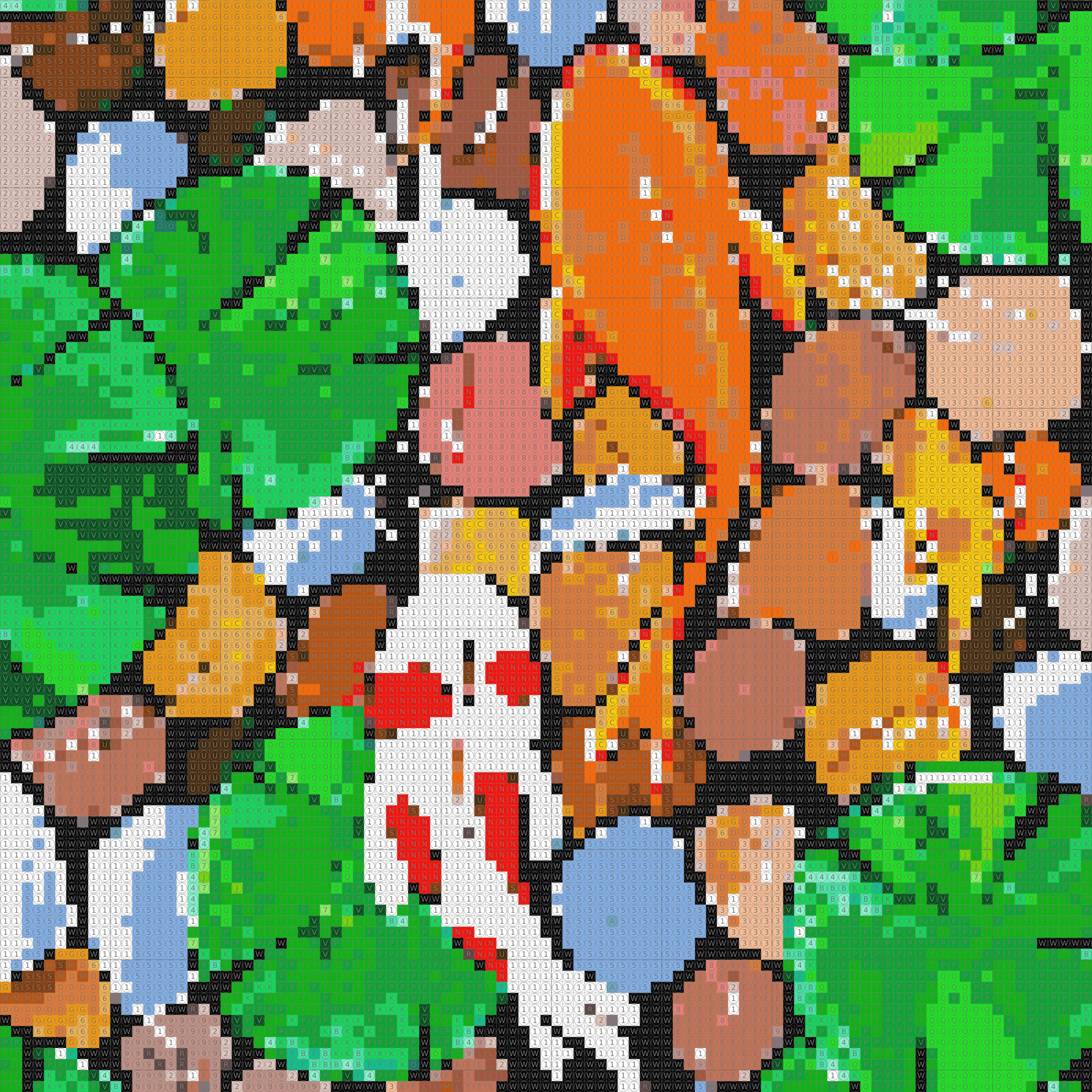 Koi Serenity - Dot By Number