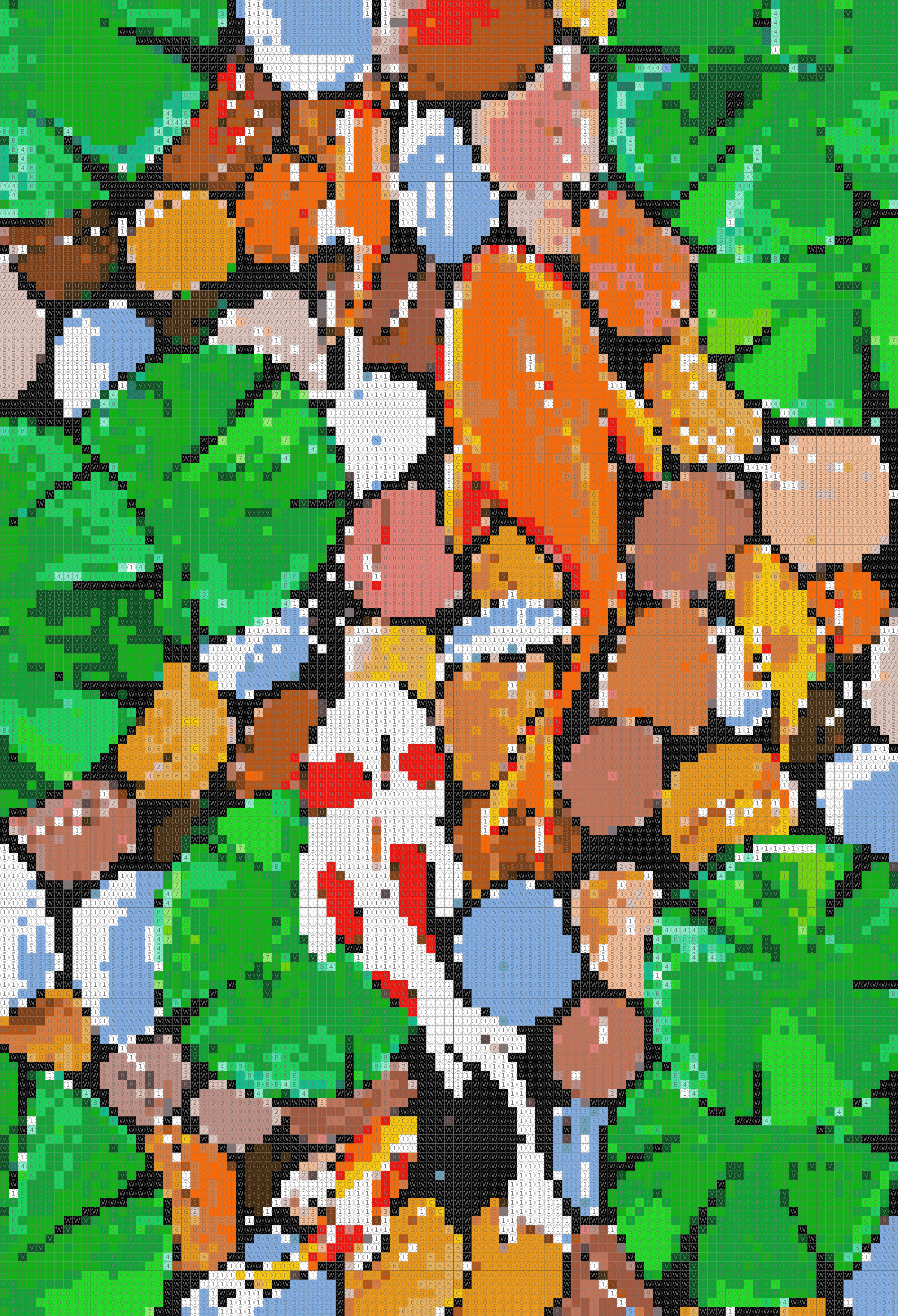 Koi Serenity - Dot By Number