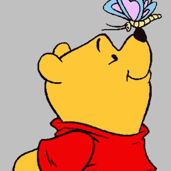 The Pooh & Butterfly