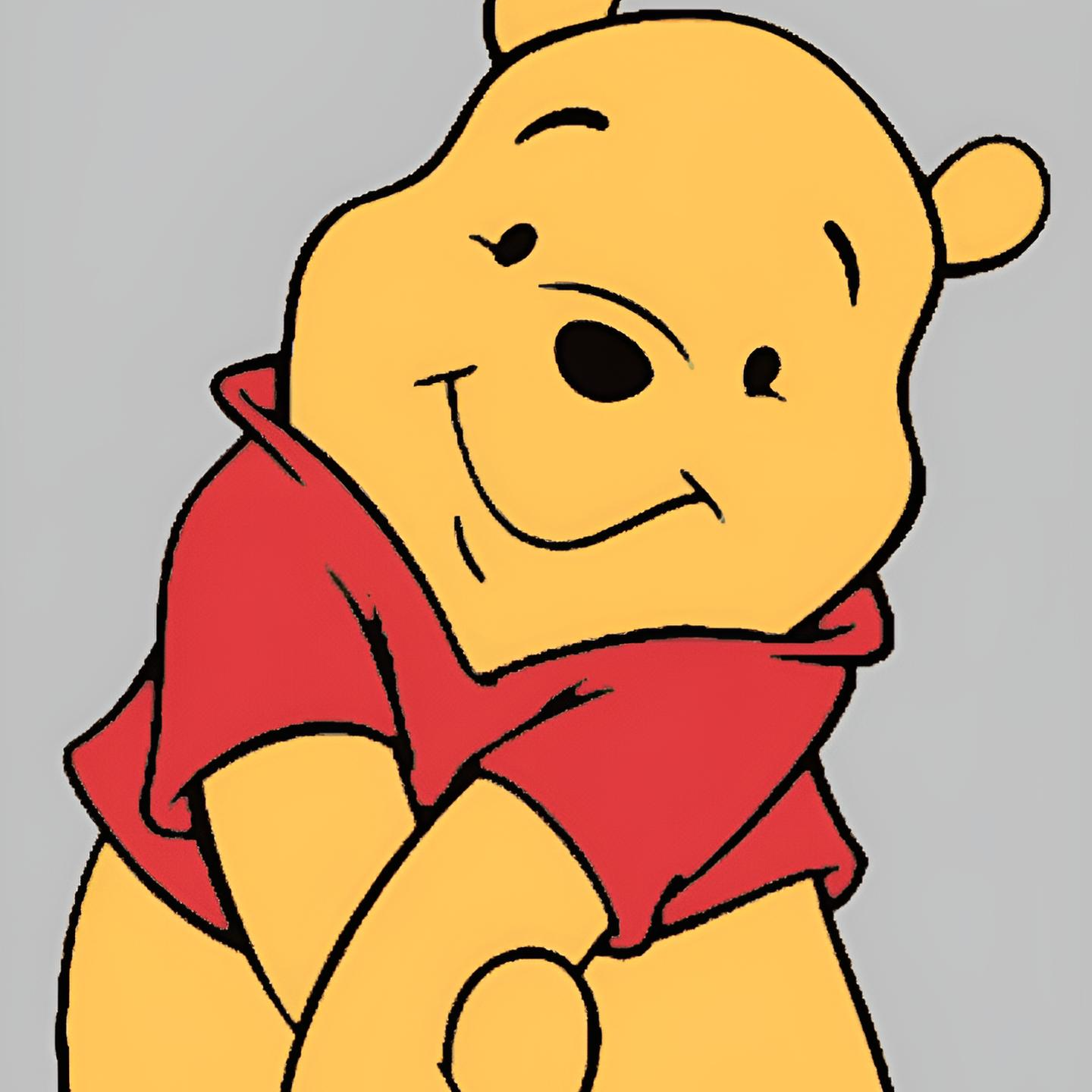 The Pooh Blushing