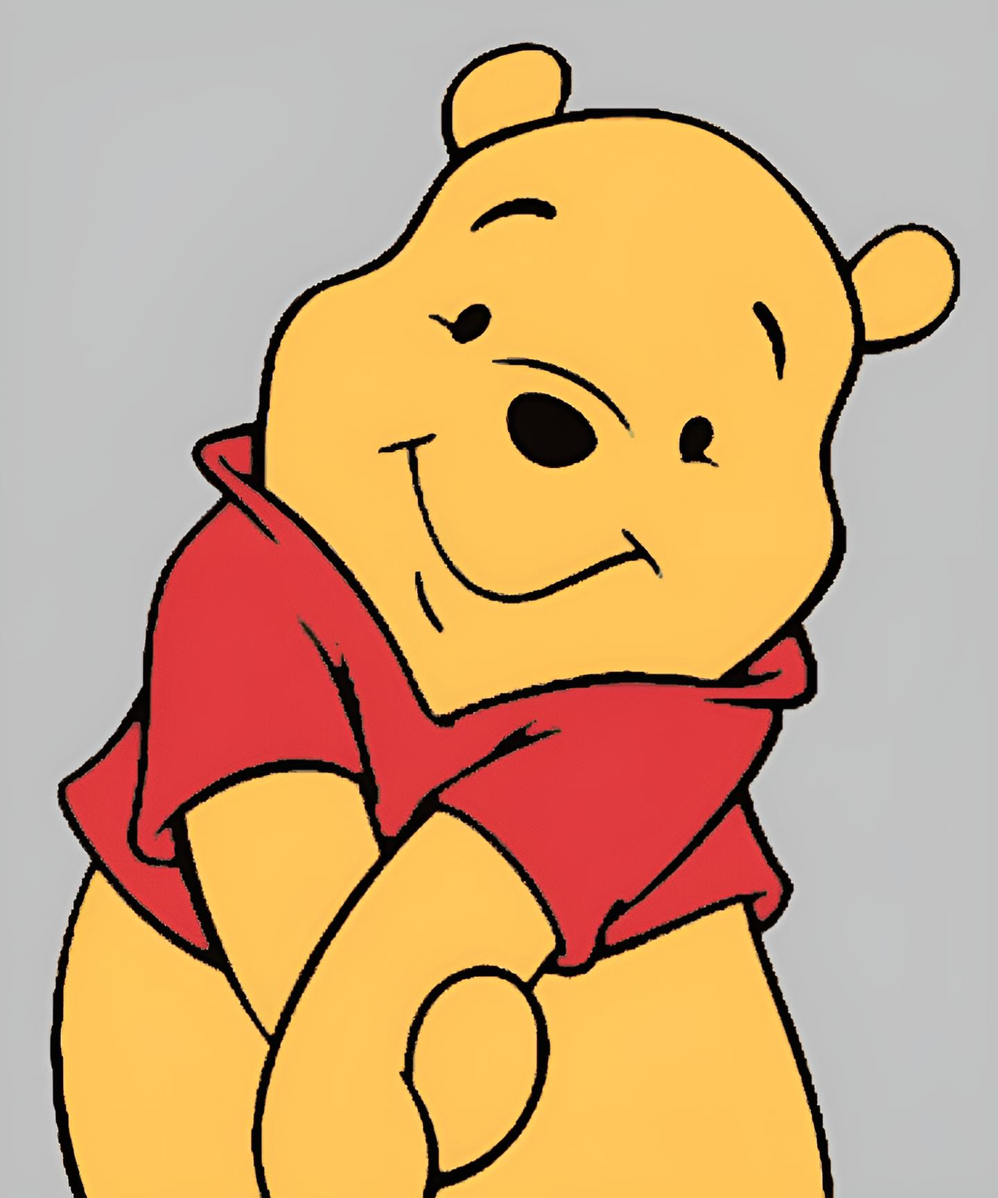 The Pooh Blushing
