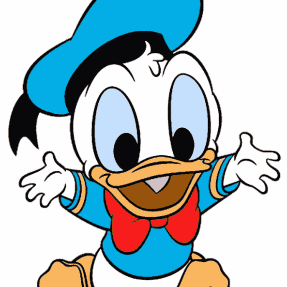 Baby Donald Duck