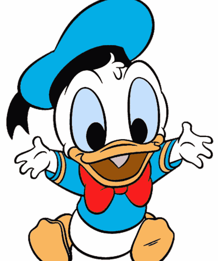 Baby Donald Duck