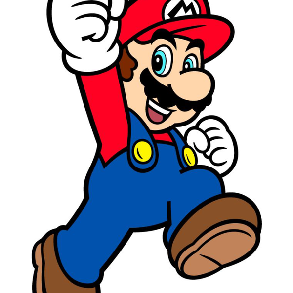 Super Mario Celebrating