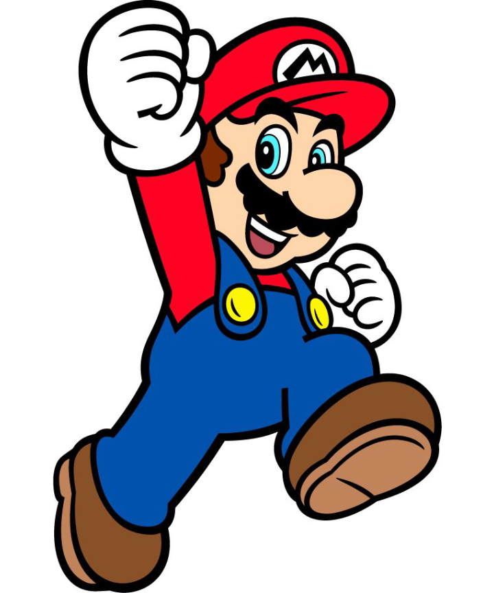 Super Mario Celebrating