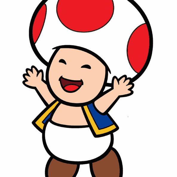 Laughing Nintendo Super Mario