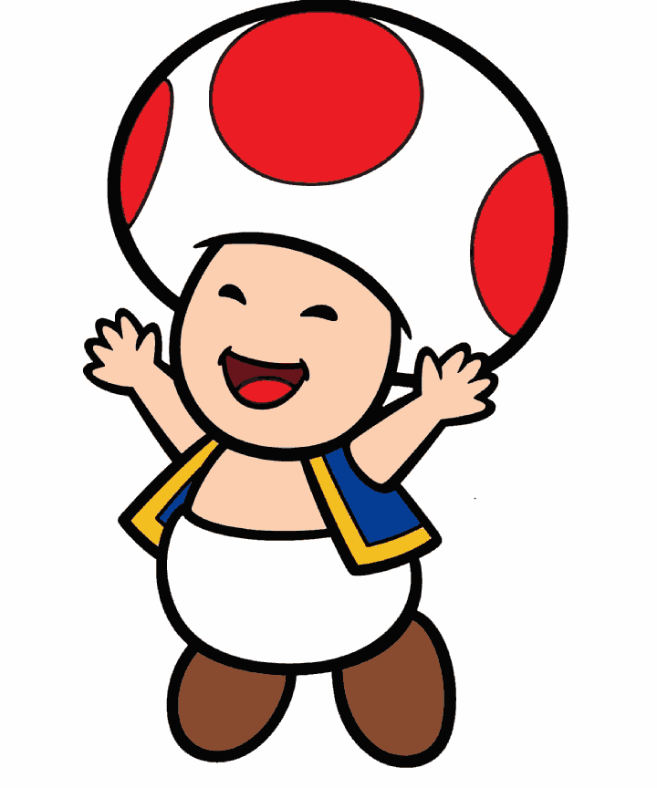 Laughing Nintendo Super Mario