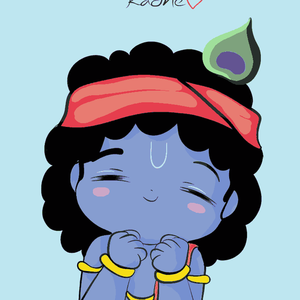 Cute Krishna