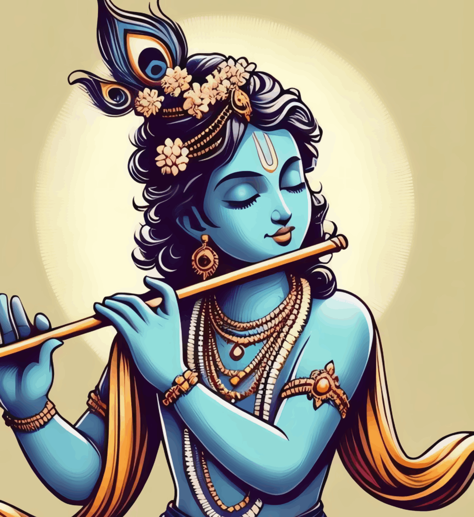 Peaceful Shree Krishna - Janmasthami