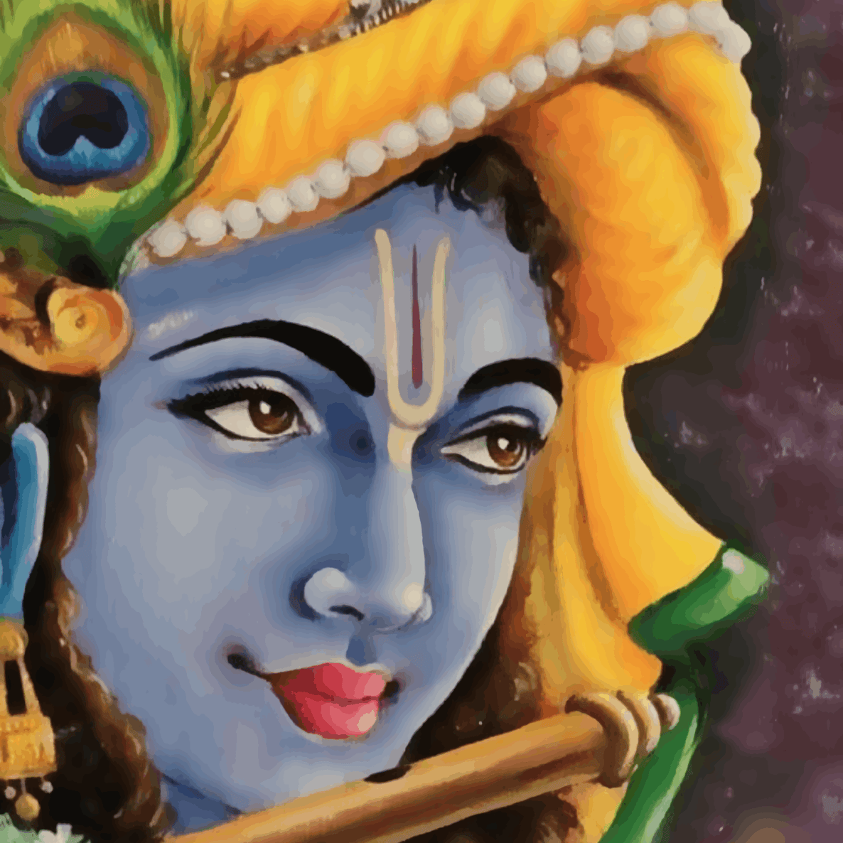 Shree Krishna portrait - Janmasthami