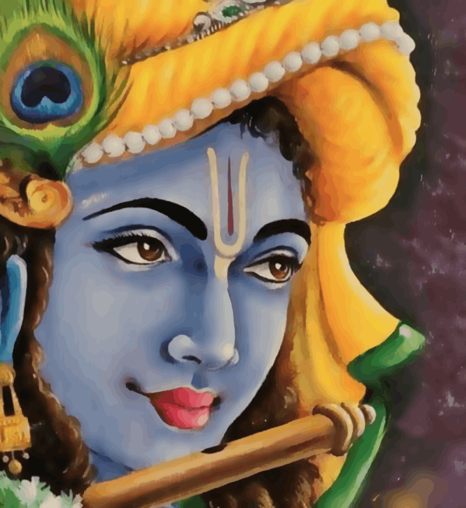 Shree Krishna portrait - Janmasthami