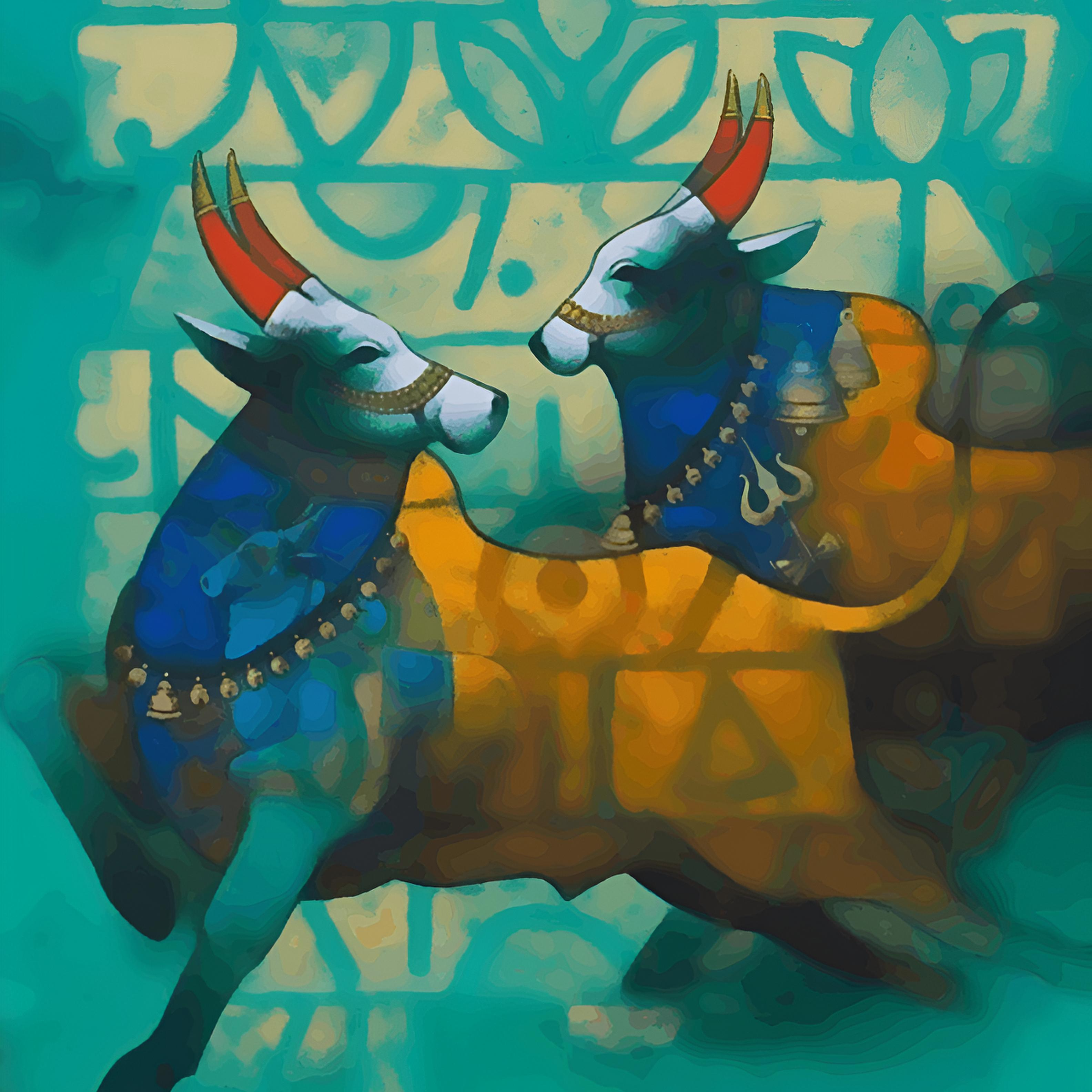 Abstract Bulls