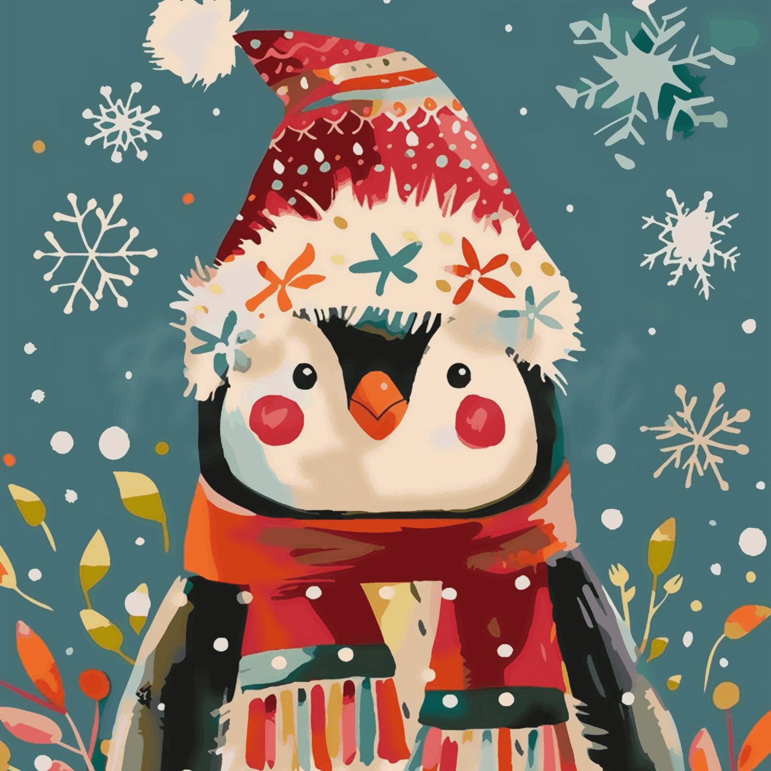 Christmas Adorabs Penguin