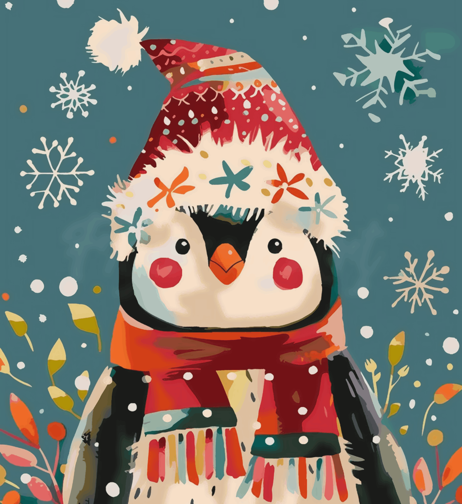 Christmas Adorabs Penguin