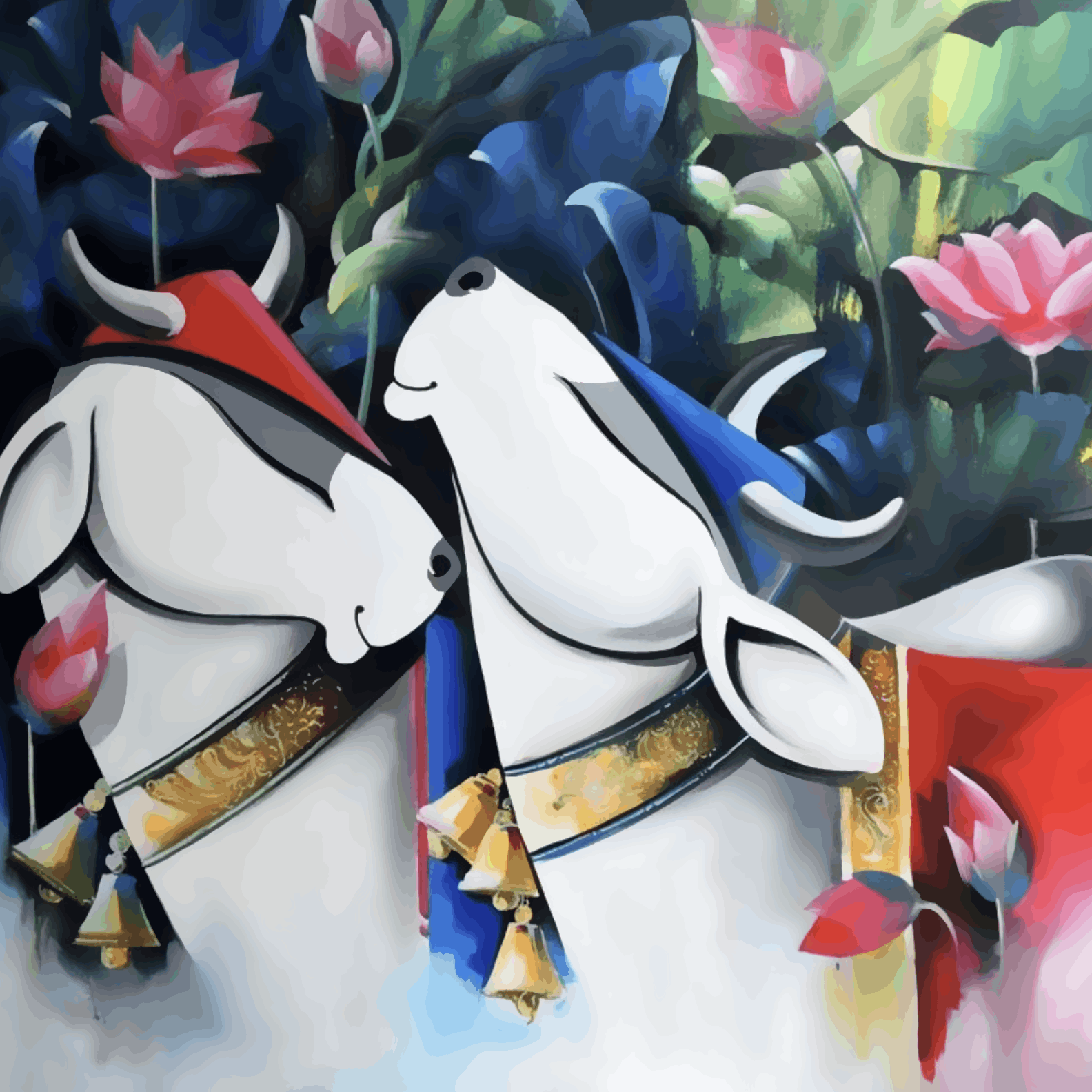 Abstract Cows