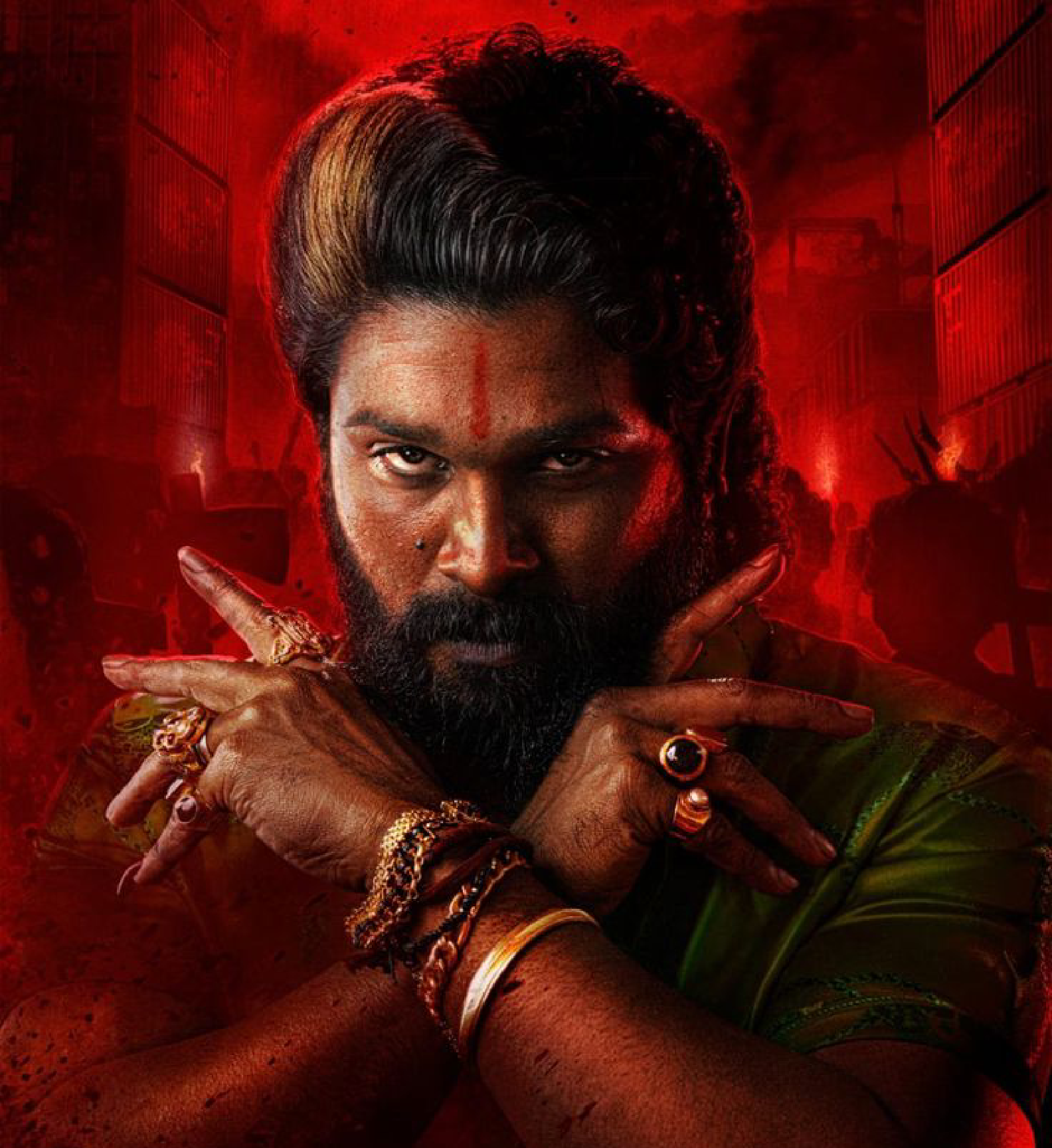 Allu Arjun as Pushpa