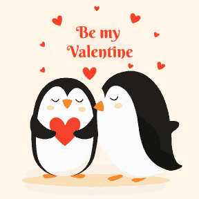 Be My Valentine From Penguin - Valentine Special