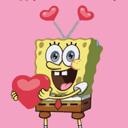Happy Valentine Day From Sponge Bob - Valentine Special