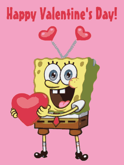 Happy Valentine Day From Sponge Bob - Valentine Special