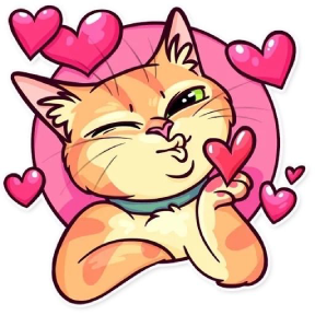 Kiss from Cute Cat - Valentine Special
