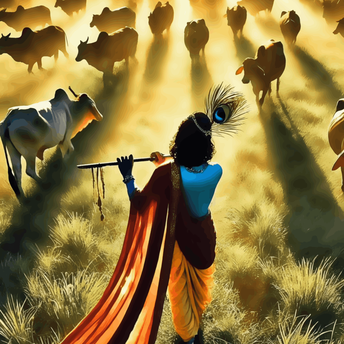 Krishna's Basuri Magic